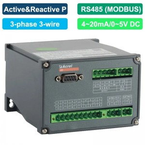 AC Active&Reactive Power Transducer BD-3PQI (3-phase 3-wire)