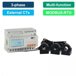 ADL3000-ECT Three-phase Multi-function DIN Rail Energy Meter (with External CTs)