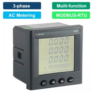 Three-phase AC Multi-function Panel Energy Meter AMC96L-E4KC