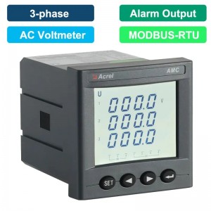 Three-phase AC Digital Voltmeter AMC72L-AV3