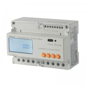 DTSD1352-C Three-phase Multi-function DIN Rail Energy Meter for solar inverter zero export