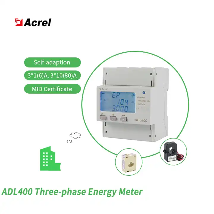 ADL400 Three-Phase Din Rail Energy Meter