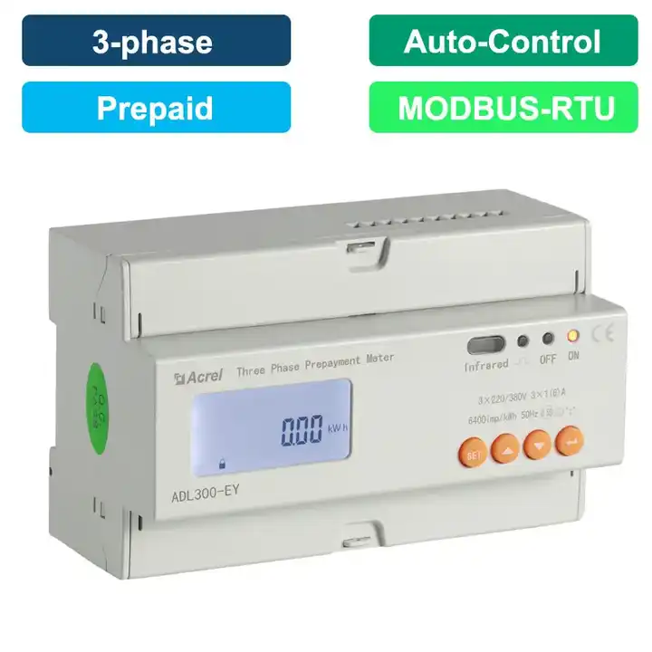 Medidor de energia pré-pago trifásico ADL300-EYZ