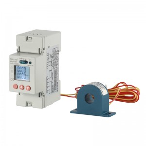 ADL100-ET/CT Single-phase DIN Rail Energy Meter connect with current transformer