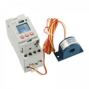 ADL100-ET/CT Single-phase DIN Rail Energy Meter connect with current transformer